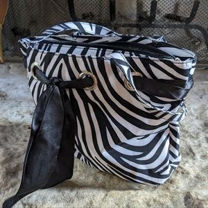 Zebra silky bag